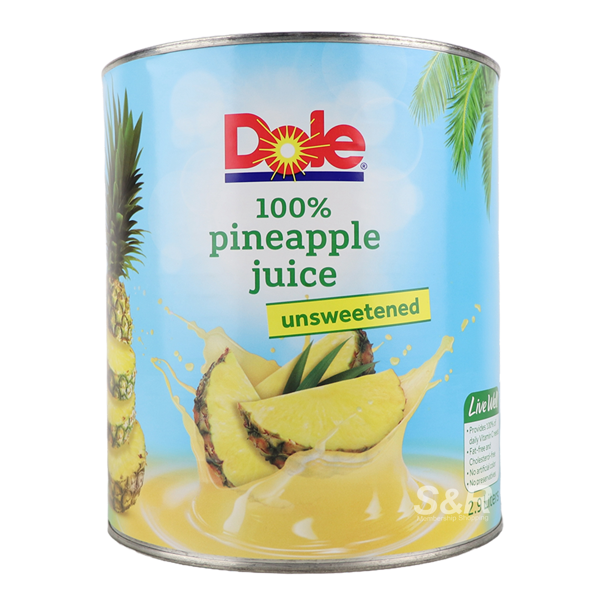 Dole Pineapple Juice 2.9L